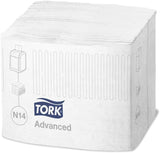 Servilletas dispensadoras Tork Xpressnap Fit - 15830 - Servilletas reutilizables con dispensador de servilletas avanzado N14 - 2 capas, blanco - 720 unidades, medianas
