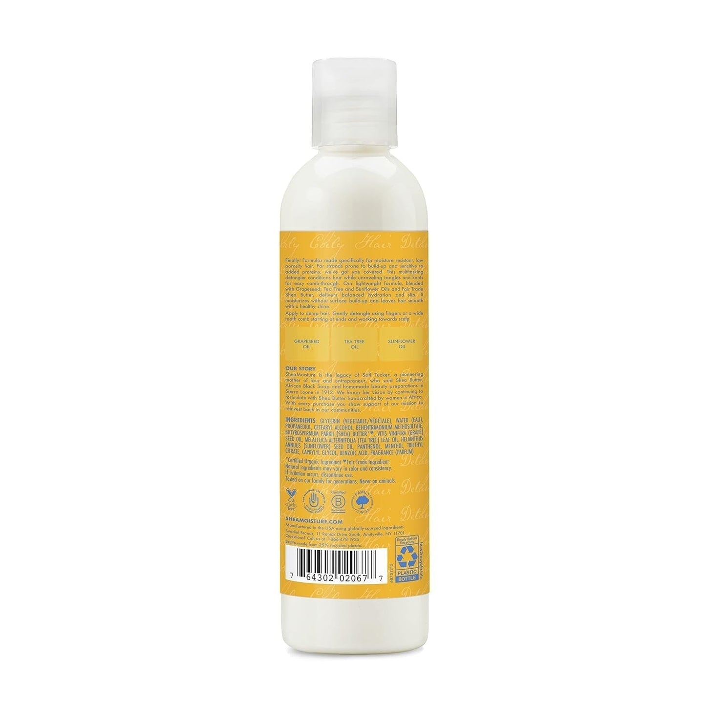 Producto Desenredante Hidratante Sin Peso Botella 237ml Para Cabello Rizado/Ondulado Productos Desenredantes Naty Shop