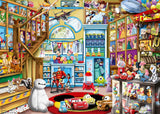 Ravensburger Puzzle 12000527 - En la juguetería - Puzzle Disney de 1000 piezas para adultos y niños a partir de 14 años Puzzle Naty Shop Retro