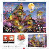Educa - Puzzle 500 piezas para adultos | casa de hadas, puzzle de 500 piezas para adultos y niños a partir de 11 años, fantasía, cuentos de hadas, hadas (19554) Puzzle Naty Shop