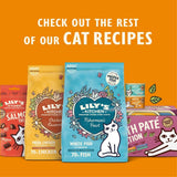 Lily's Kitchen Alimento natural húmedo y tierno para gatos adultos, bandejas, recetas sin cereales, surtido (32 bandejas x 85 g)