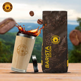 Ormado Coffee House, Cápsulas de café, Granos de café patentados de Kenia - Mezcla de Arábica y Robusta, Granos de café enteros para máquinas de café totalmente automáticas, Granos tostados, Café de cuerpo completo 1 kg, Totalmente automático