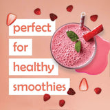Seba Garden Premium, deliciosas fresas mediterráneas secas, no transgénicas y veganas Productos secos Naty Shop