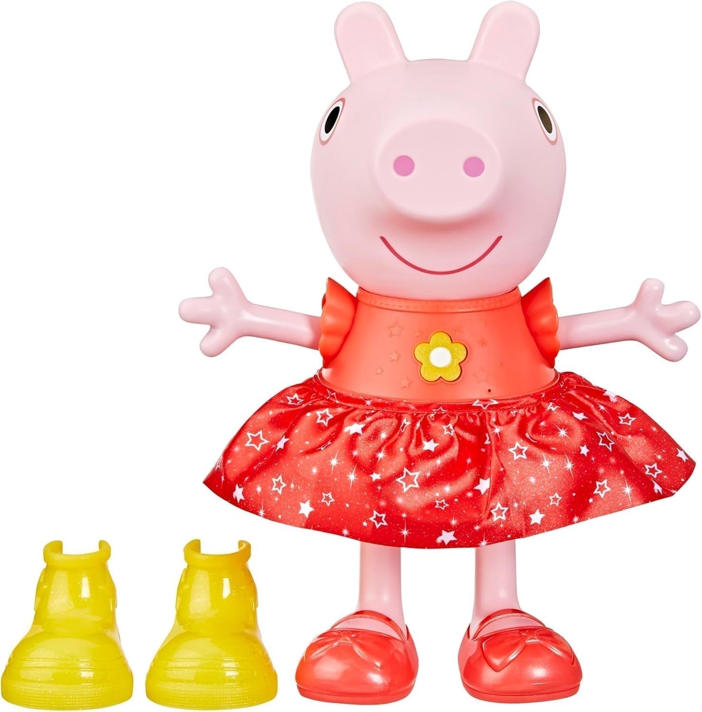 Peppa Pig Peppa'S Mud Puddle Party Doll - Versión Alemana, Muñecas Naty Shop Rosa o Rosa