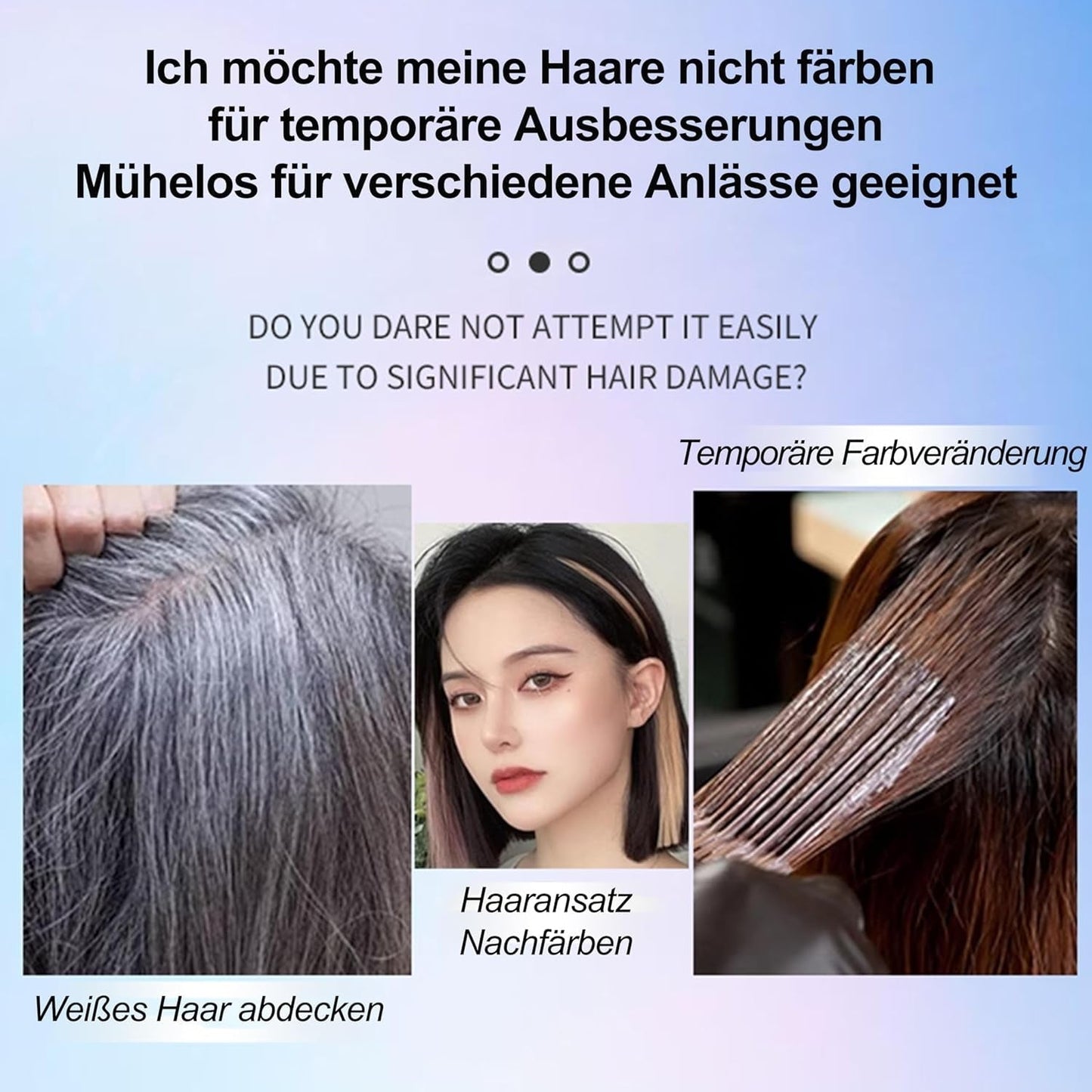 Color de laca para el cabello - 30 ml Spray de color de cabello verde temporal, tinte para el cabello natural Spray de color de cabello temporal, tinte de cabello lavable para fiesta Cosplay Halloween (verde) Naty Shop Tinte para el cabello