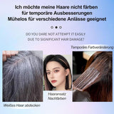 Color de laca para el cabello - 30 ml Spray de color de cabello verde temporal, tinte para el cabello natural Spray de color de cabello temporal, tinte de cabello lavable para fiesta Cosplay Halloween (verde) Naty Shop Tinte para el cabello