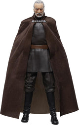 Star Wars The Black Series Count Dooku, Star Wars: La venganza de los Sith Figura de acción coleccionable de 20 años (15 cm) Figuras de acción Título predeterminado de Naty Shop