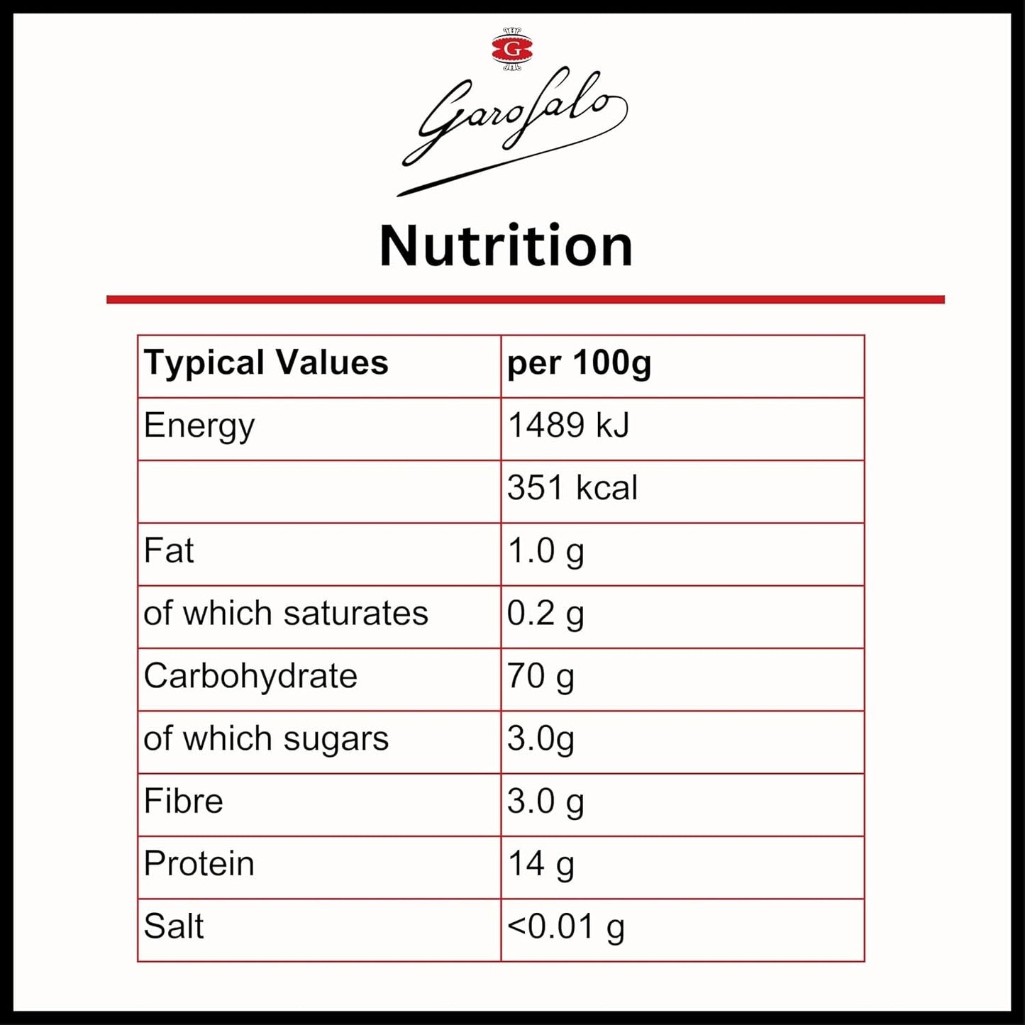 Pasta orecchiette, 500 g