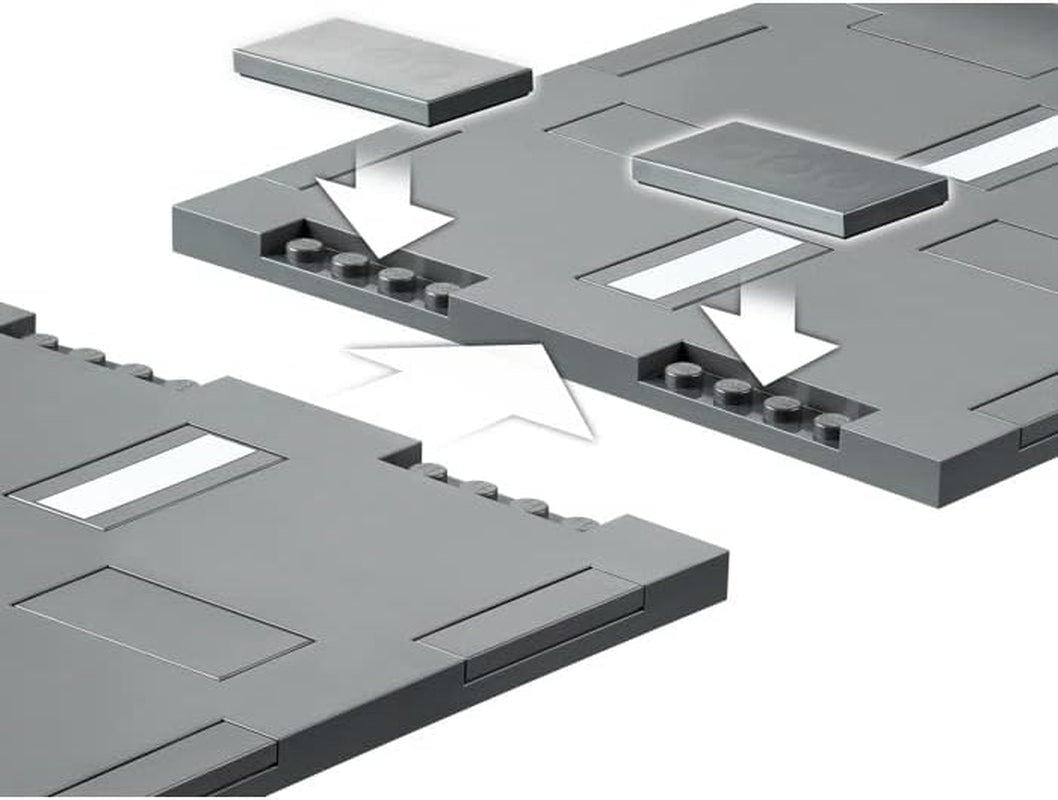 LEGO City Juego de construcción Intersección de carreteras con semáforos con ladrillos que brillan en la oscuridad 60304 Juegos de construcción Besuche den LEGO-Store