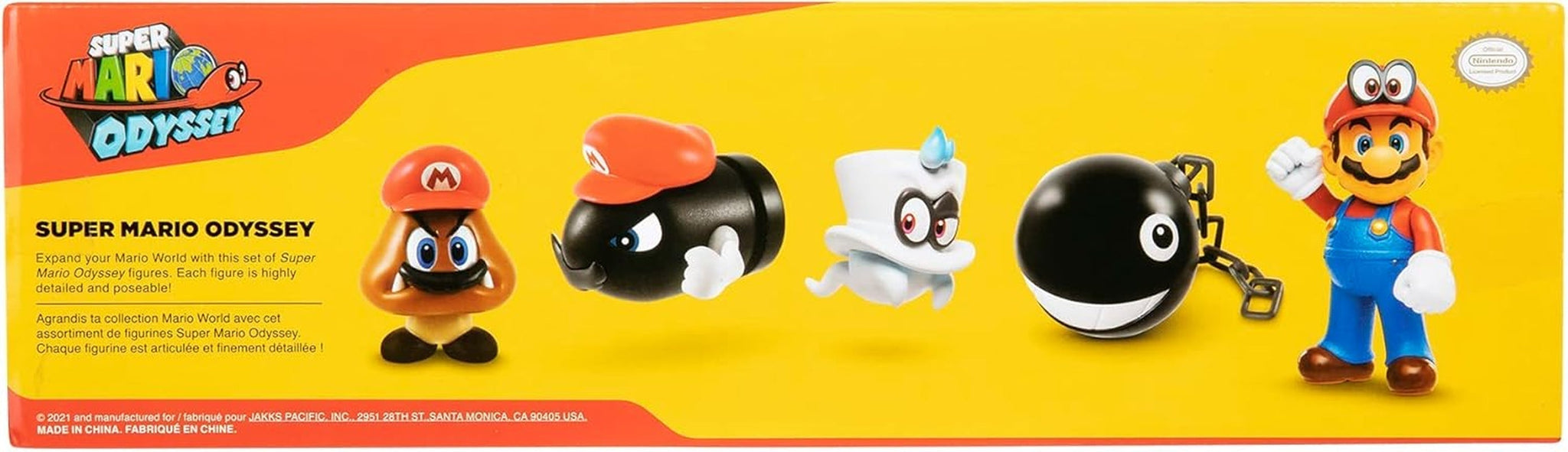 Ksruee Super Mario Mario Odyssey Pack Figuras De Acción 5,6cm Naty Shop