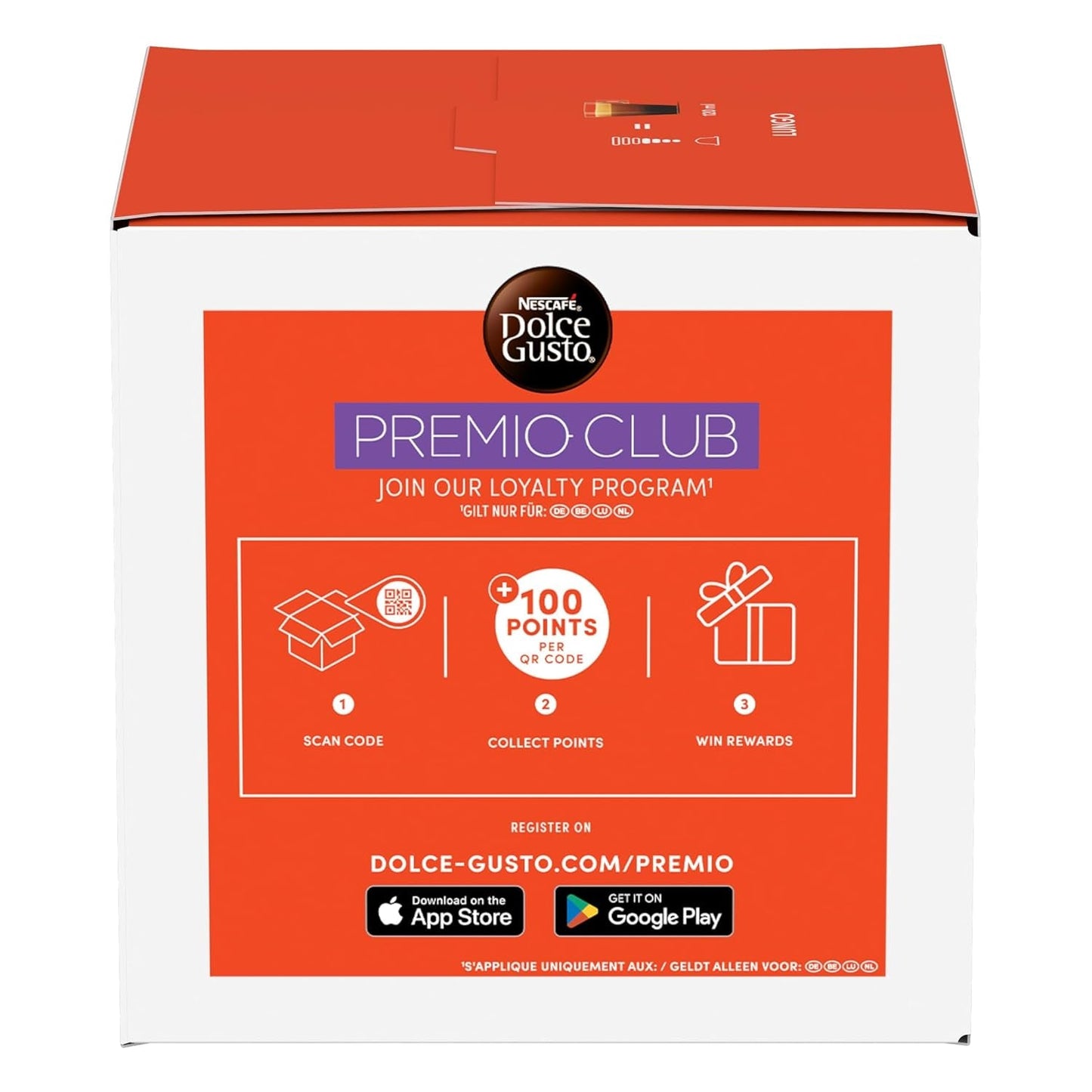 NESCAFÉ DOLCE GUSTO Lungo Kaffeekapseln Paquete de 3 (3 x 16 Kapseln)