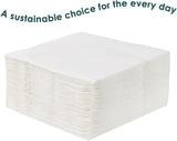 Table Kind 100 Servilletas Suaves Blancas a Granel, Servilletas de Alta Calidad para Fiesta, Catering y Uso Diario, FSC, Sostenibles y Reciclables, Fabricadas en la UE | 2 capas | 33cm