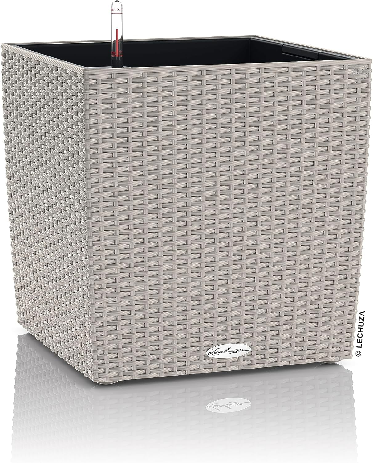 LECHUZA CUBO Cottage 30 granito 15372