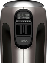 Batidora de mano Tefal HT650E Power Mix Silence | 600 vatios | Controlador de velocidad variable | Función Turbo y Auswurf | Motor de Ocio Extremo | incluido 2 Rührbesen y 2 Knethaken | Trigo Cocina Naty Tienda