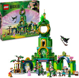 LEGO Wicked Bienvenido a Emerald City, torre de juguete, mini muñecas Glinda y Elphaba, regalo para fanáticos del cine y niñas y niños de 9 años amantes de las casas de muñecas 75684 Juegos de construcción Besuche den LEGO-Store Título predeterminado