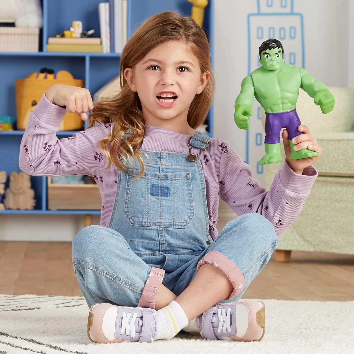 Marvel Spidey y sus increíbles amigos y sus extraordinarios amigos figura héroe gigante hulk 22 cm juguete para niños a partir de 3 años talla única Figuras de acción Naty Shop