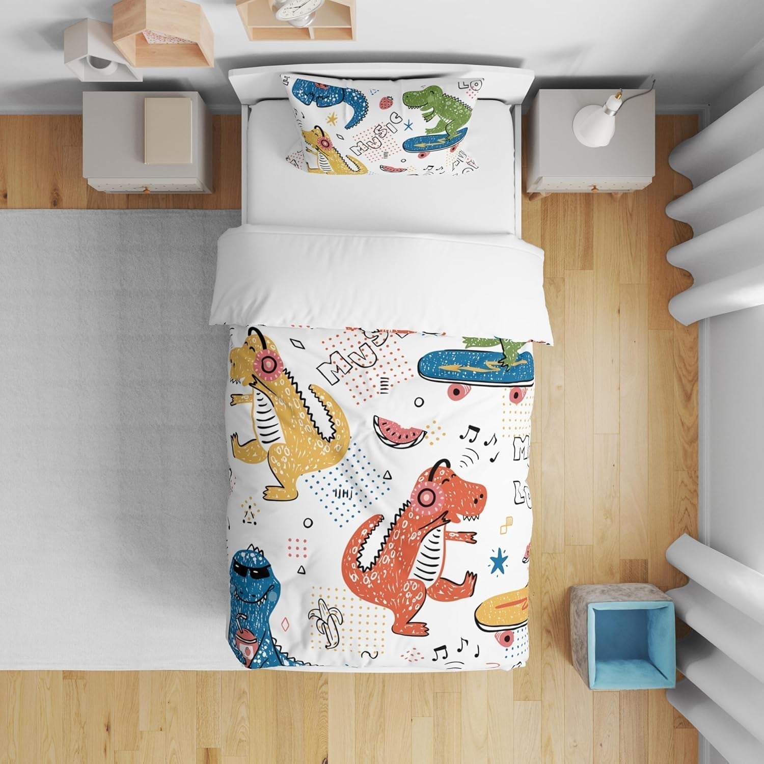 Ropa de cama infantil, chico, varios modelos, con cremallera, microfibra poliéster Ropa de cama - infantil Naty Shop