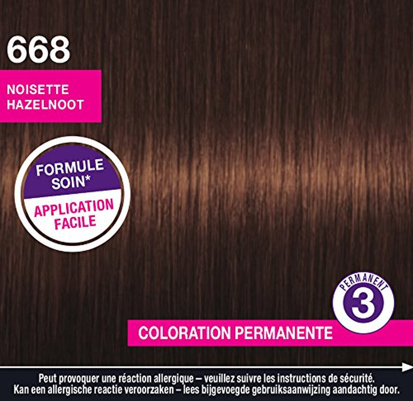 Perfect Mousse Mousse Coloración Permanente, 668 Hasellnuss Tinte Capilar Naty Shop