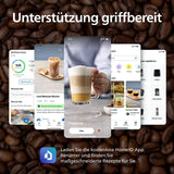 PHILIPS Cafetera espresso automática serie 2200 - 2 especialidades de café, pantalla táctil, espumador de leche clásico, molinillo cerámico, negro mate (EP2220/10)
