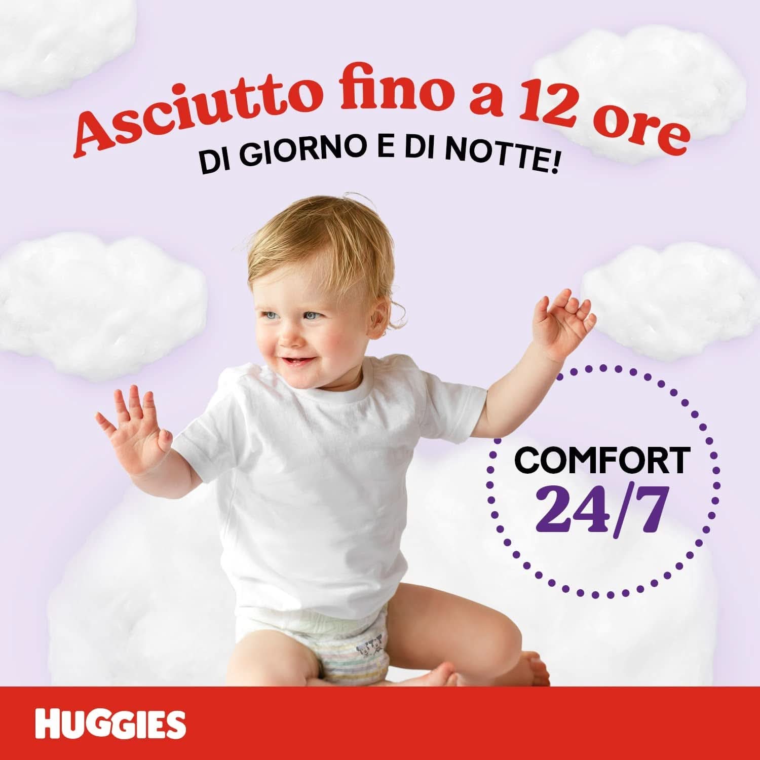 Huggies Pañal Ultra Comfort, Tamaño 6 (15-25 Kg), 52 Pañales Naty Shop