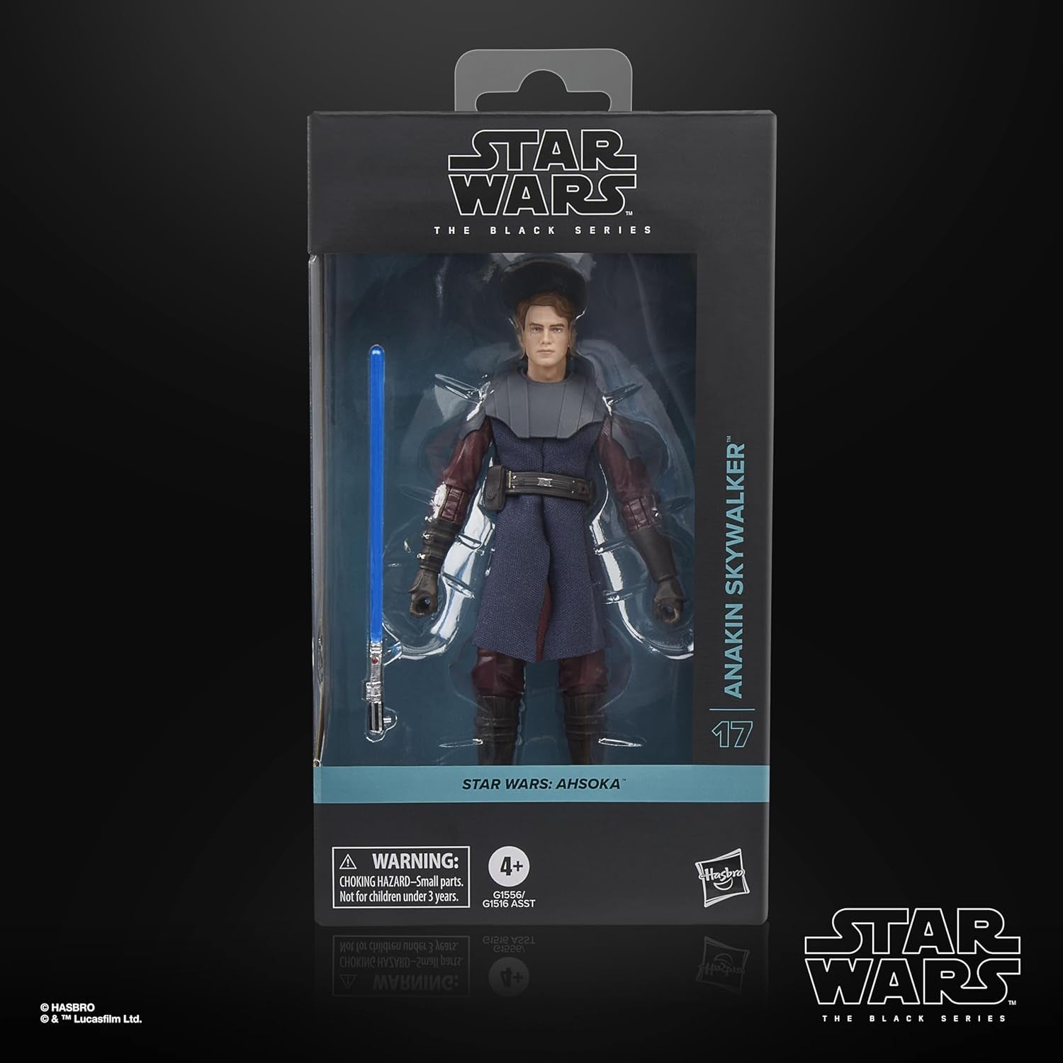 Star Wars The Black Series Anakin Skywalker, Star Wars: Ahsoka Figura de acción coleccionable premium (15 cm) Figuras de acción Naty Shop