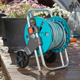 Carro portamangueras GARDENA CleverRoll S, carrete para mangueras, almacenamiento compacto (18500-20)