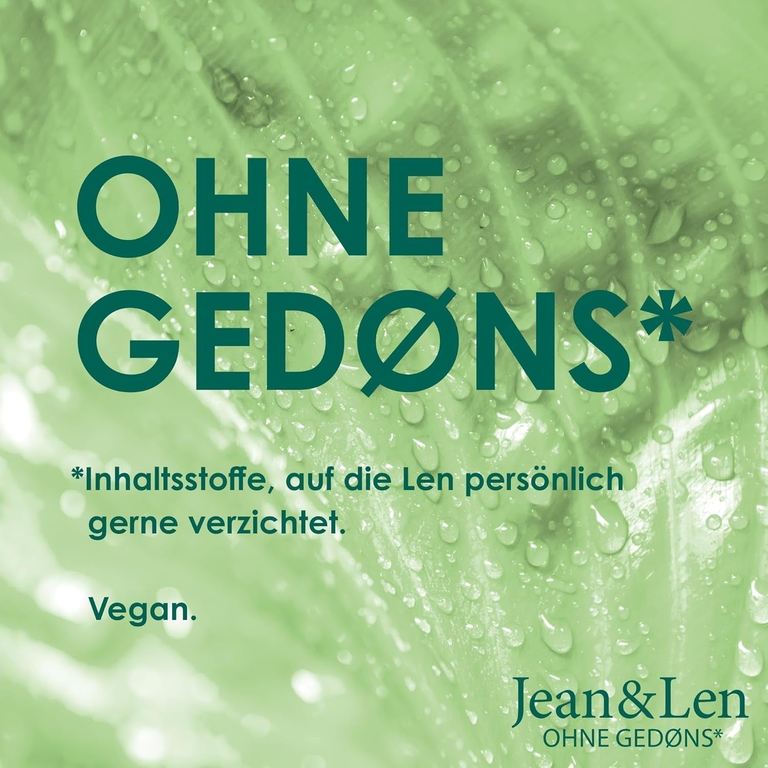 Jean & Len Green Tea & Lime champú hidratante, para cabello normal a graso, 300 ml Ducha y baño Jean & Len Green Tea & Lime