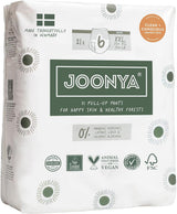 Pañales push-up, talla 4 L (7-12 kg) - 1 bolsa de 25 piezas - Sin sustancias nocivas, ecológicos, ultraplanos, para uso nocturno - Fabricado en Dinamarca