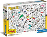 Clementoni - 39804 - Puzzle imposible Peanuts - Puzzle de 1000 piezas para adultos y jóvenes de 14 años, juego de habilidad para toda la familia Puzzle Naty Shop Default Title