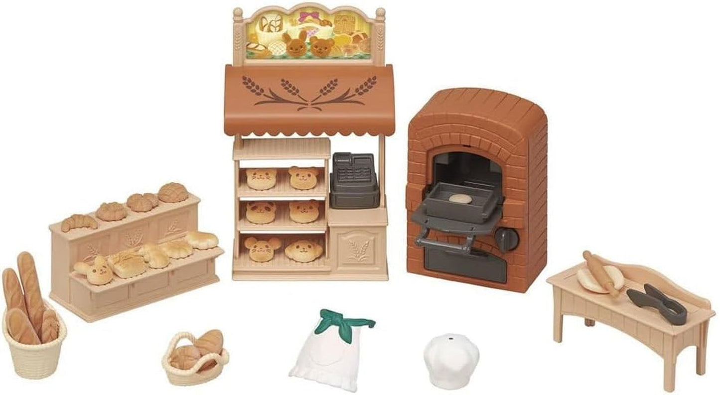 Sylvanian Families 5536 Starter House Bakery Set - Juego de casa de muñecas Casas de muñecas Naty Shop