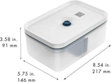 Zwilling Set de fiambrera al vacío / nevera para guardar Fresh & Save, 3 piezas, plástico, semitransparente, La Mer Cajas de almacenamiento de alimentos Naty Shop