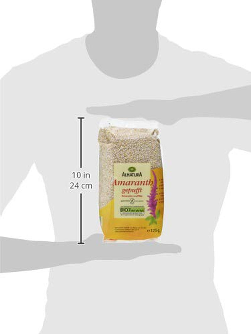 Amaranto expandido orgánico, 125g