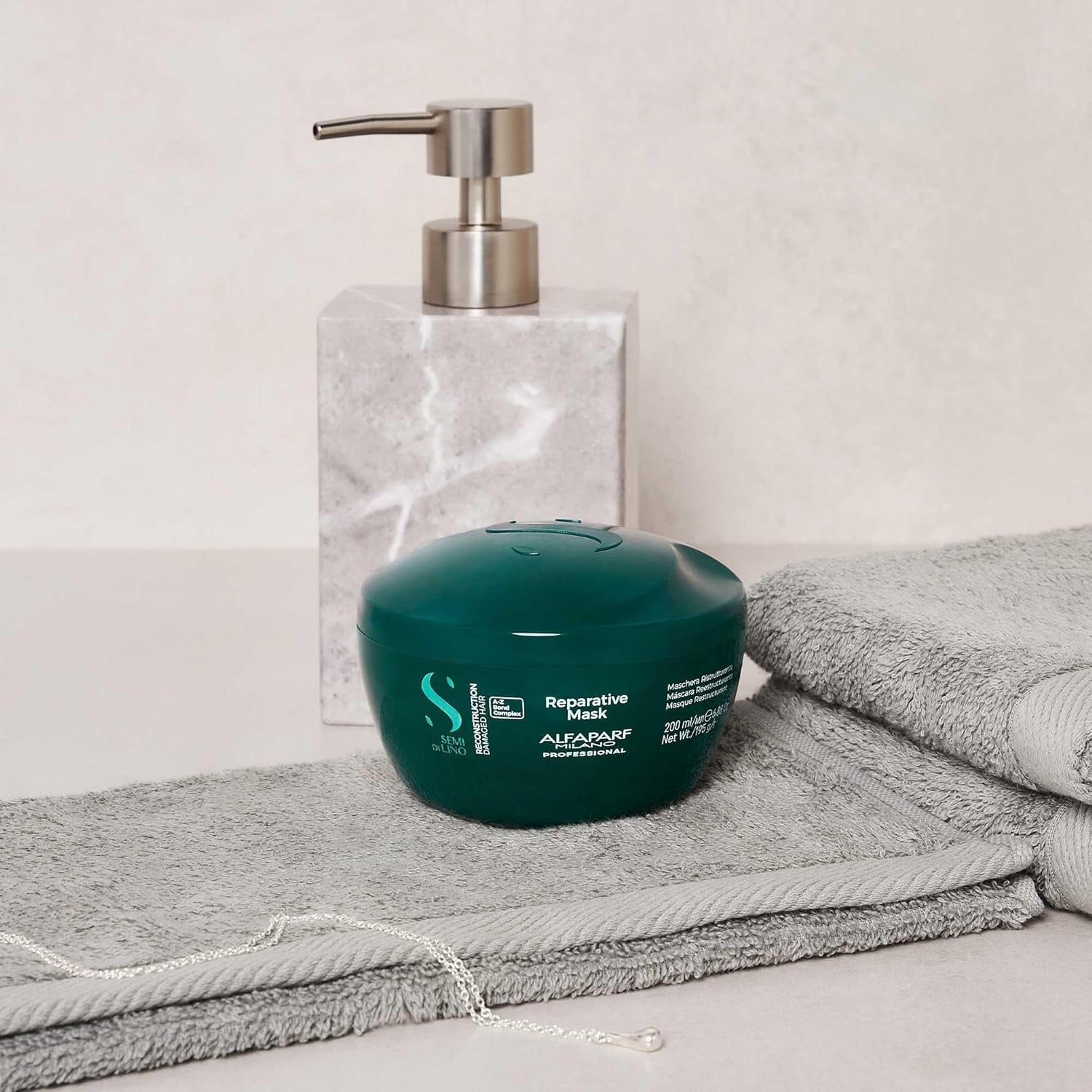 Alfaparf Milano Semi DI Lino mascarilla capilar, 500 ml Naty Shop mascarilla capilar