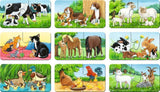 Puzzle para niños Ravensburger - 05072 Familias de animales de granja - Mi primer puzzle 9X2 - Puzzle para niños de 2 años Puzzle Naty Shop