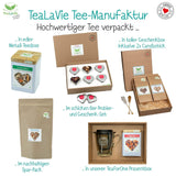 Tealavie Juego de regalo de 6 tés de frutas (60 g) Juego de muestra Caja de regalo Ideas de regalos de agradecimiento para mujeres colegas Día de la madre 2024