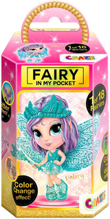 CRAZE Hada en mi bolsillo | Muñeca Hada con alas, juguete hada coleccionable con efectos especiales como purpurina, brillo en la oscuridad y cambio de color Muñecas Naty Shop