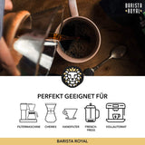 Set de degustación de café en grano entero 5 x 350 g | Paquete Discovery en granos de café en set de regalo | árabe | Comercio Justo | Vegano | Ideal para máquinas de café expreso automáticas, máquinas de café expreso con filtro, máquinas de café expreso de vertido y prensas francesas | BARISTA REAL