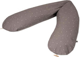 Julius Zöllner Cojín de lactancia ecológico 190 cm, relleno 42 litros Microperlas de Eps, fabricado en Alemania Accesorios Alimentación y Lactancia Baby Naty Shop Wild Dots