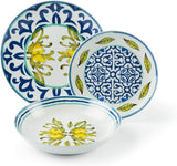 Juego de vajilla Excelsa Amalfi, 18 piezas, porcelana.