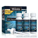 Suero para el crecimiento del cabello Miioto, producto para el crecimiento del cabello para hombres, suero para el crecimiento del cabello, cuidado del cuero cabelludo promueve un cabello más grueso, nutre el cuero cabelludo y previene la caída del cabello, 3*60 ml Cuidado del cabello Naty Shop Título predeterminado