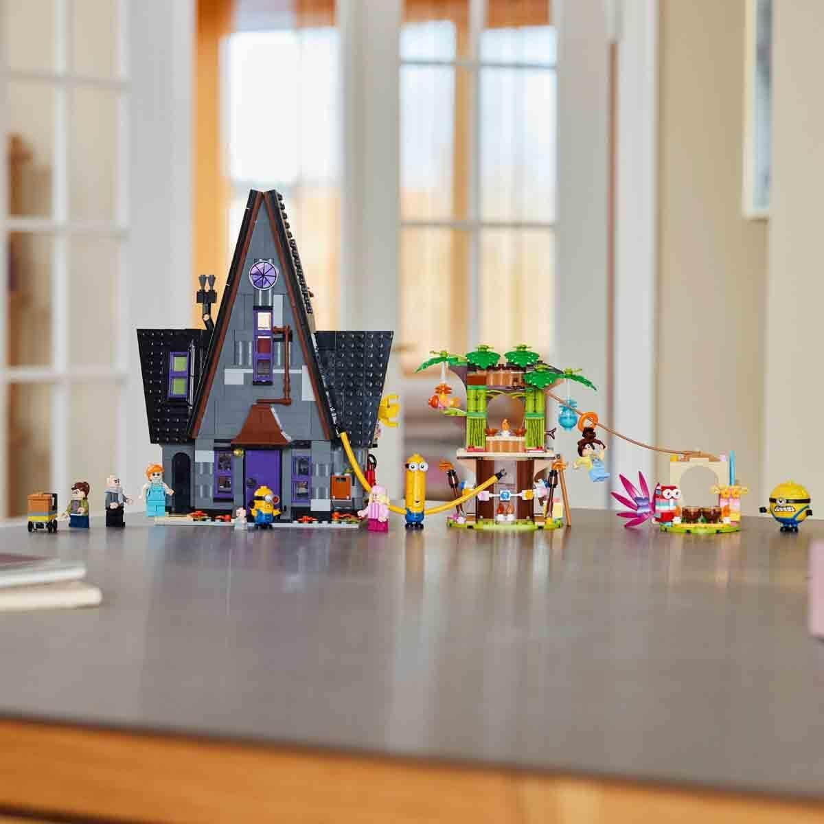 LEGO I - Simply Incorregible 4 Villa familiar de Gru y Minions I - Set de juego de la película Simply Incorregible 4 Juguete infantil de regalo para niños y niñas a partir de 8 años 75583 Juegos de construcción Beuche den LEGO-Store