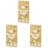 Schogetten Rubio Caramelo | Caramelo con chocolate blanco y trozos de caramelo | Barra de chocolate 100g | Convenientemente porcionado