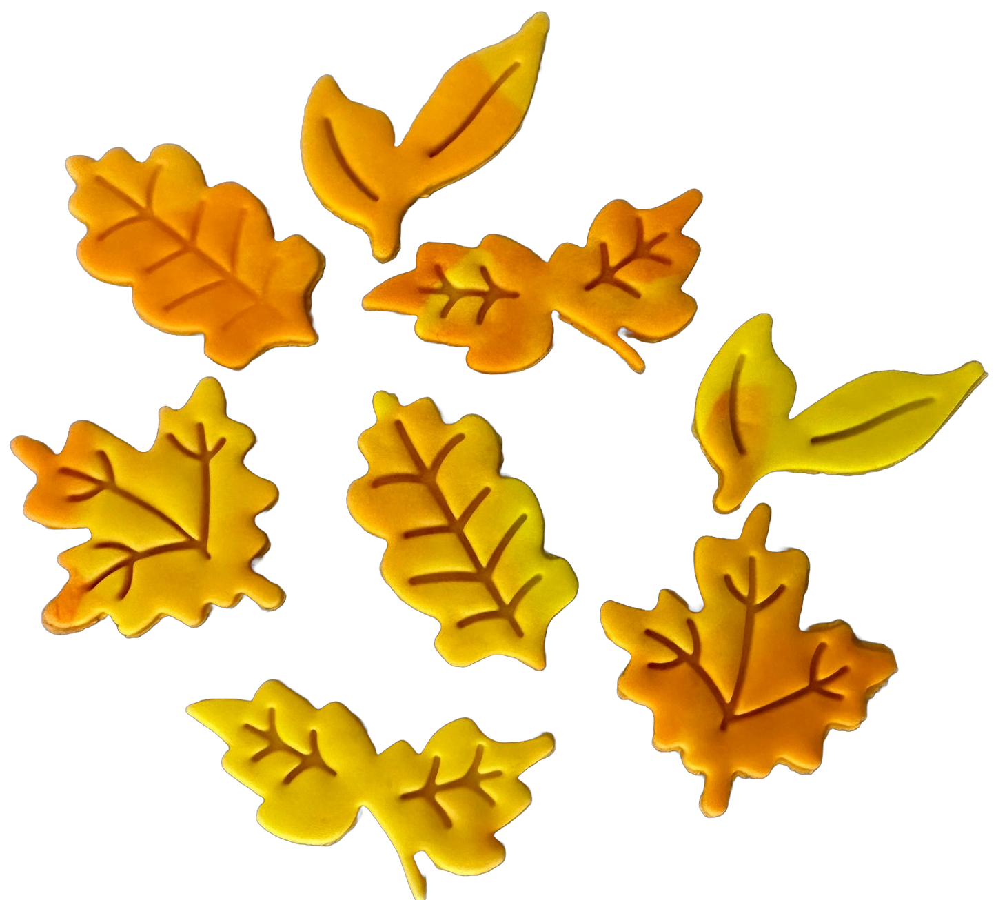 Juego de 8 adornos de azúcar comestible, Frunze Nati Shop