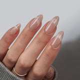 Btartbox Uñas Postizas Cuadradas Cortas Pegamento Baby Boomer En Uñas Postizas Rosa Degradado Blanco Uñas Artificiales Cortas con Pegamento para Uñas 30 Piezas Uñas Postizas Cuadradas