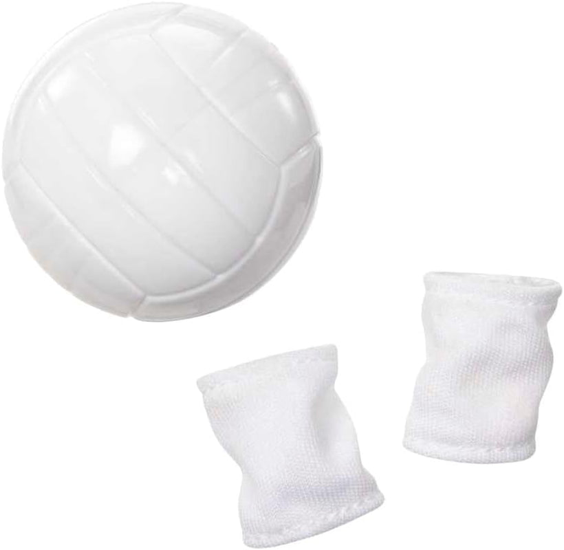 Barbie Made to Move - Muñeca Jugadora de Voleibol con Camiseta y Pelota - 22 Articulaciones para Juego Realista, Incluye Voleibol y Ropa Deportiva, HKT72 Naty Shop Muñecas