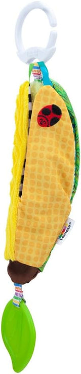 LAMAZE Bea the Banana, Cochecito con Clip y Cochecito para Recién Nacido, Juguete Sensorial para Bebé con Colores y Sonidos, Juguete de Desarrollo para Niños y Niñas de 0 a 24 Meses, Amarillo Juguetes para Bebé Naty Shop