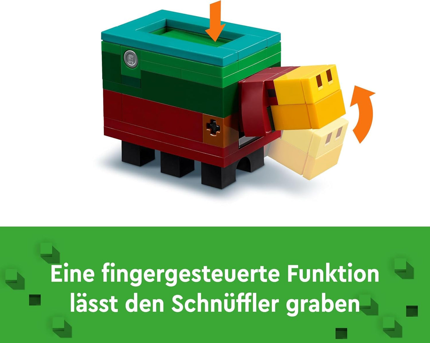LEGO Minecraft Huerto de Cerezos en Flor Jardín de Juguetes para Explorar con Sunny, Sniffer, Zombis y Abejas Regalo de Jugador para Niños y Niñas 8 Años 21260 Juegos de Construcción Beuche den LEGO-Store