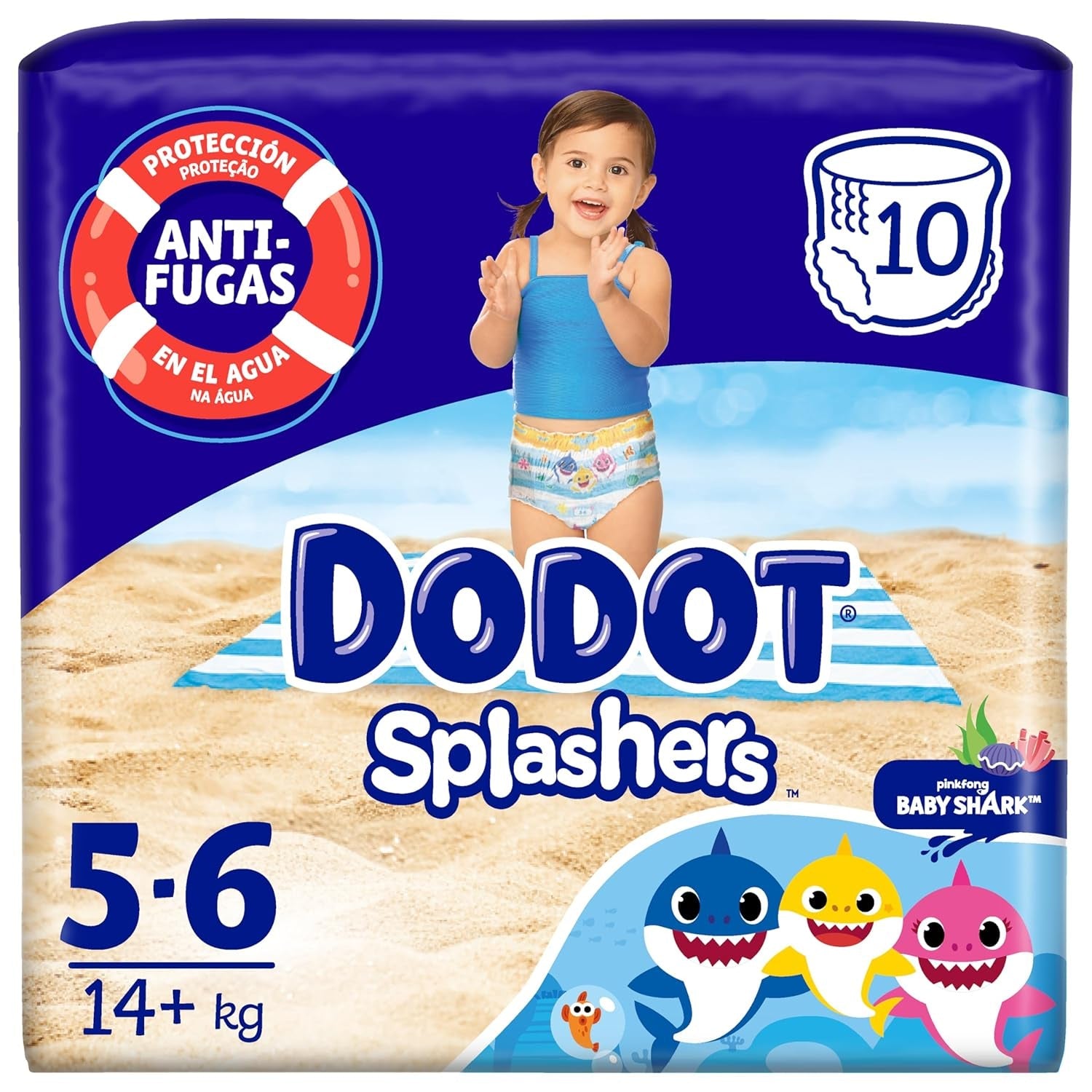 Pañales desechables, talla 5