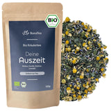 Té de noche BIO 100 g - Su descanso con valeriana, lavanda, melisa, manzanilla, mezcla de infusiones para relajarse por la noche