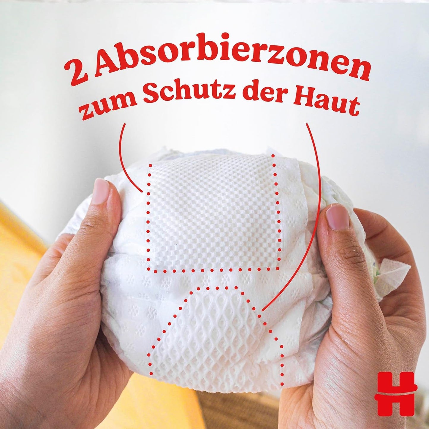 Pañales Huggies para recién nacido, talla 1, 100 pañales (2 x 50), caja de medio mes
